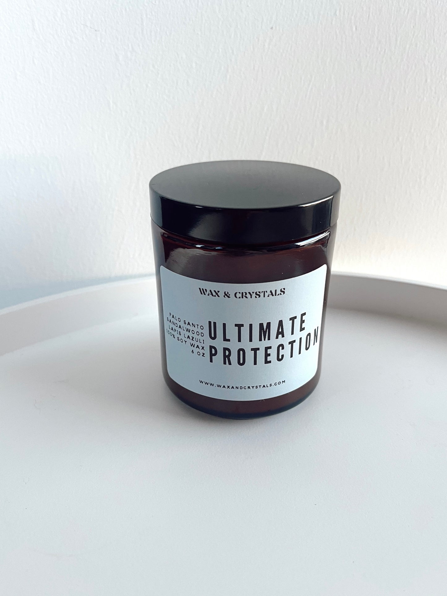 Palo Santo and Sandalwood Scented Ultimate Protection Candle