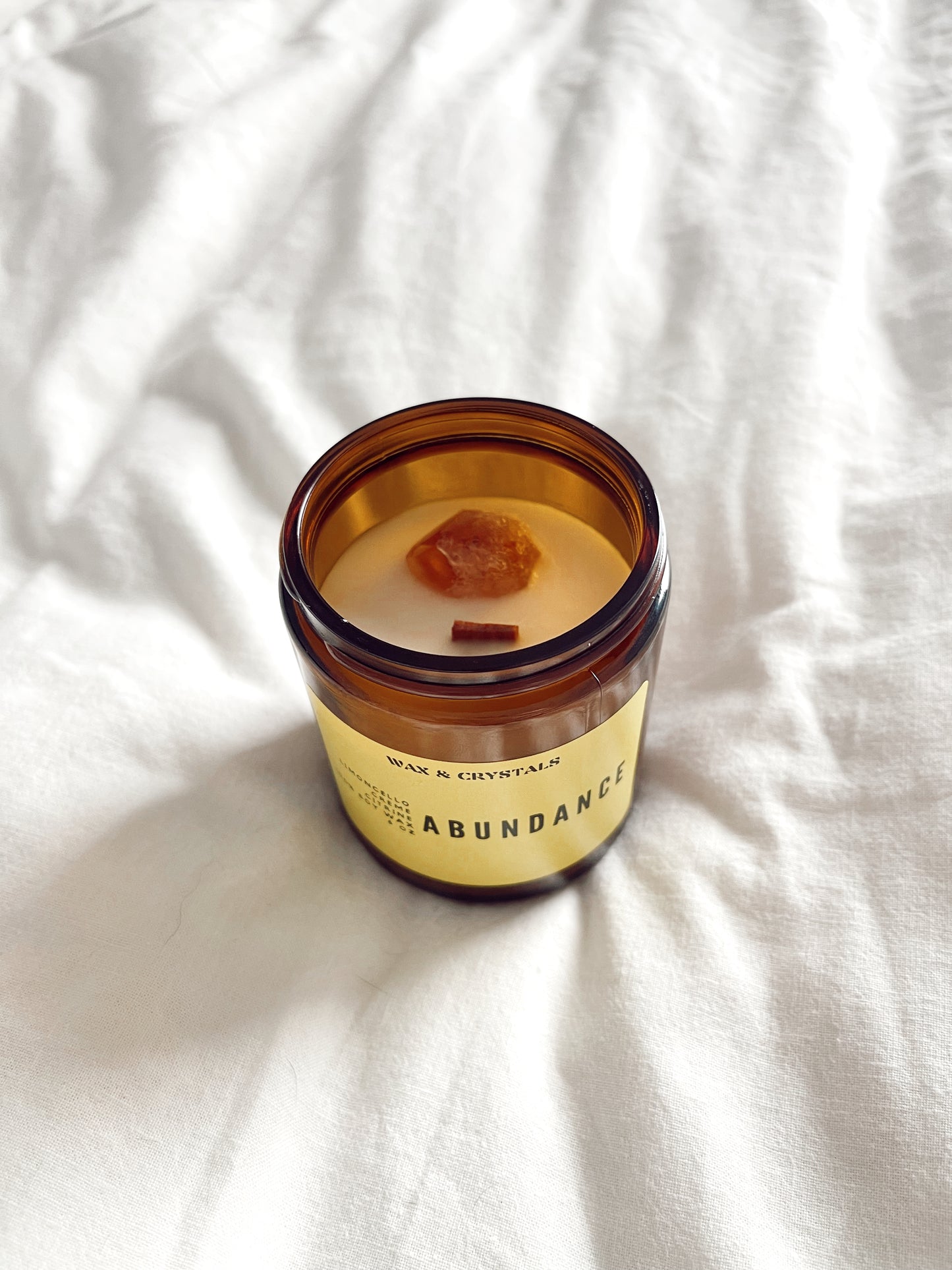 Limoncello Creme Scented Abundance Candle