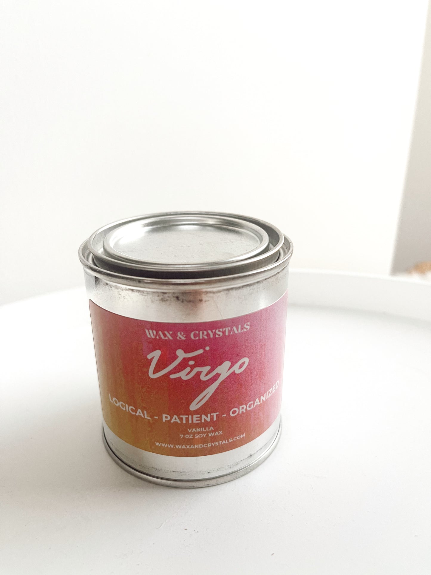 Vanilla Scented Zodiac Signs Candles - 7oz